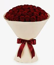 Букет 101 Бордовая роза Блэк Бакарра #REPLACE_PRED# Ярополец
