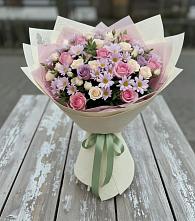 Букет цветов из:  Розы и Хризантемы в Ярополец