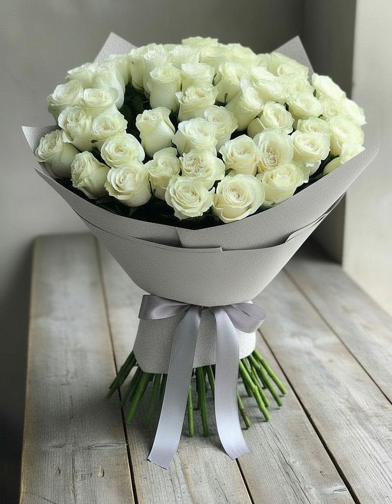 Букет 35 Белых роз в Ярополец