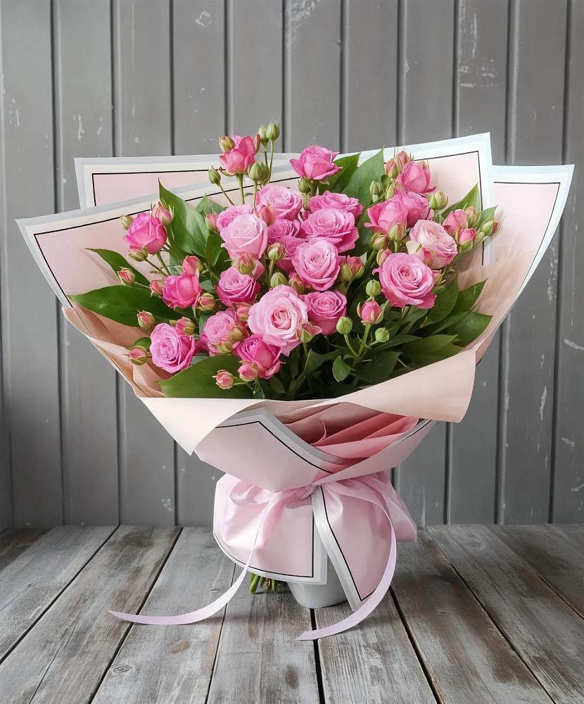 Букет Розовый кустик в Ярополец