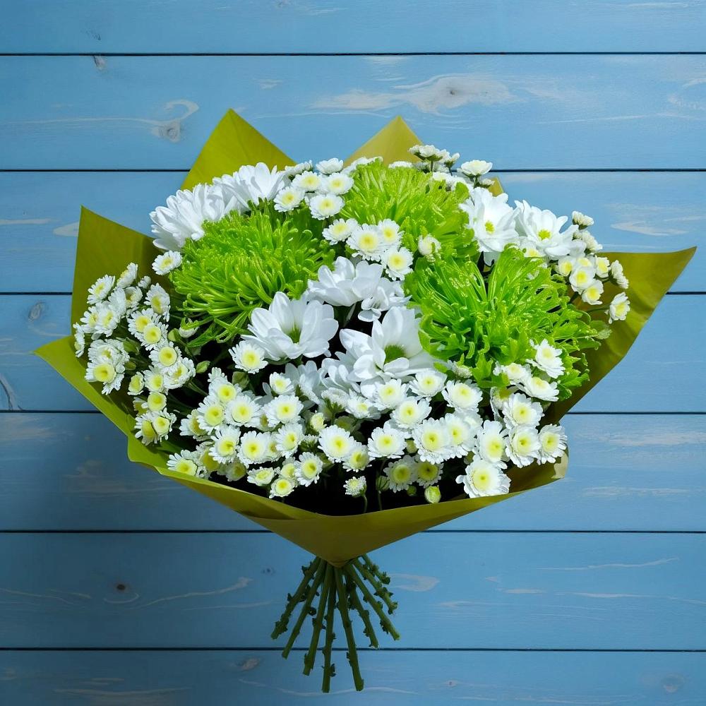 Букет цветов из: Хризантемы в Ярополец
