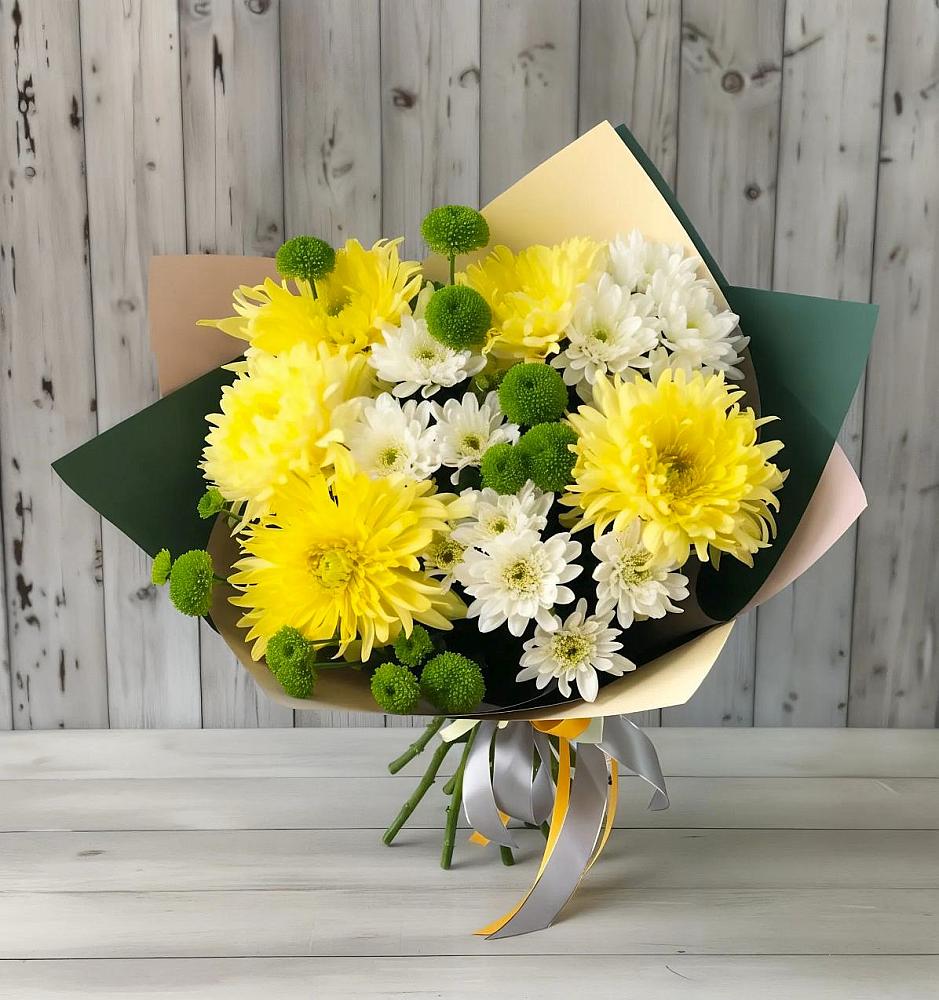 Букет цветов из: Хризантемы в Ярополец