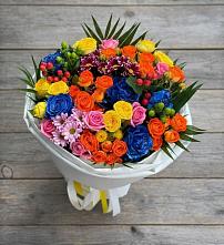 Букет цветов из:  Розы и Хризантемы в Ярополец