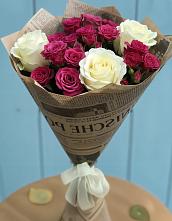 Букет цветов из:  Розы #REPLACE_PRED# Ярополец