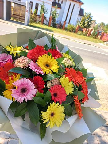 Букет цветов из: Герберы в Ярополец